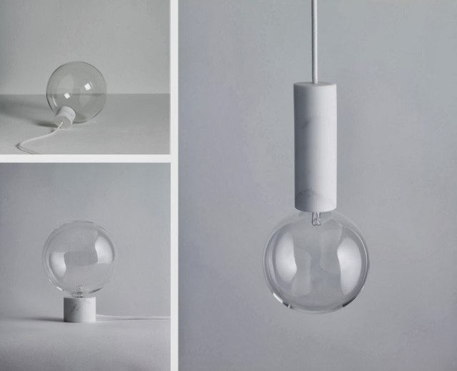 Studio Vit marbre deco tendance luminaire suspension lampe de table design inspiration Blog deco design Joli Place