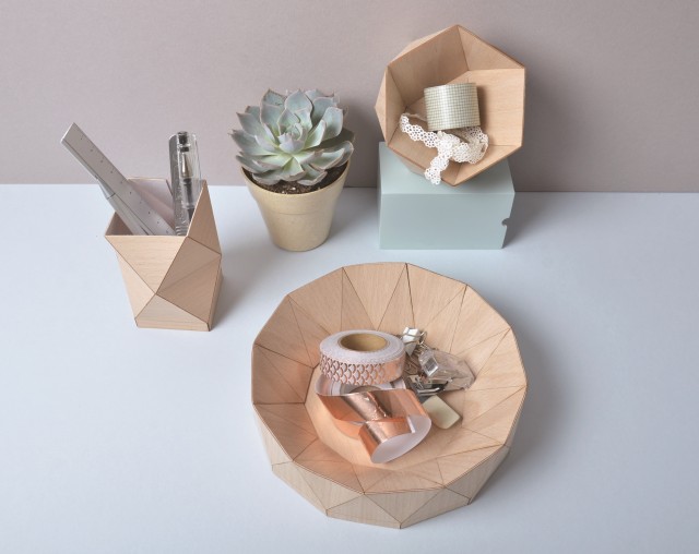 Objets déco en bois