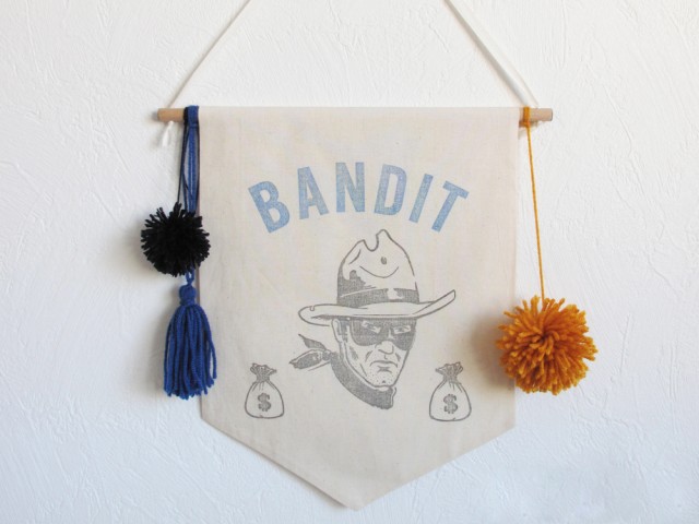 Bannière murale en tissu
