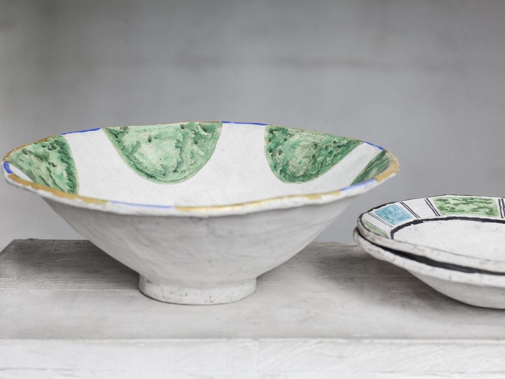 Objets déco en papier maché