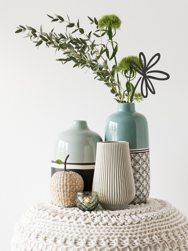 déco en vert et noir