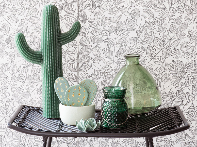 déco en vert et noir