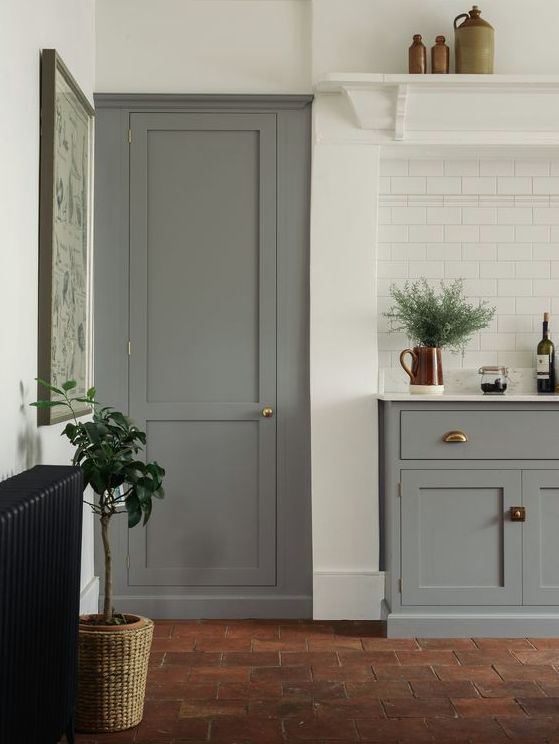 déco couleur terracotta et gris