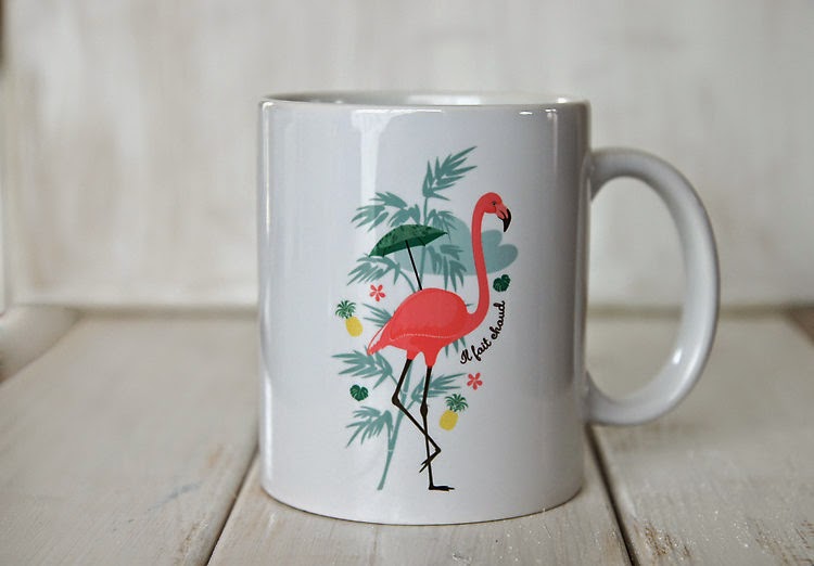 déco flamant rose