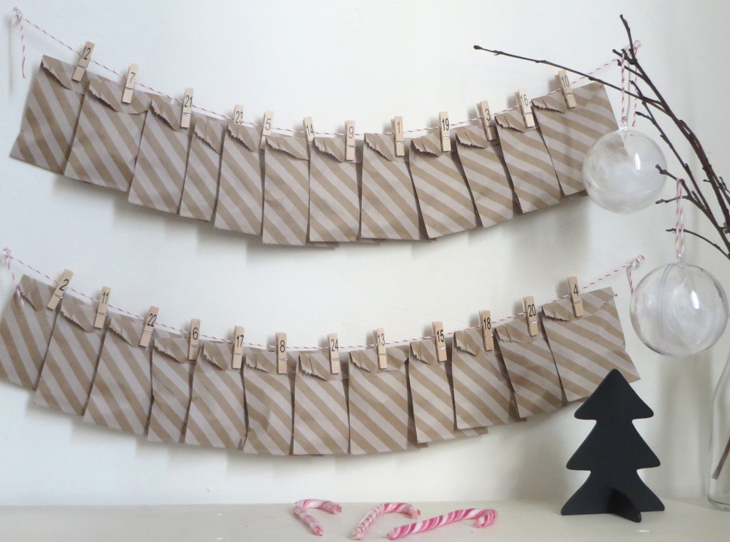 DIY : fabriquer un calendrier de l'avent - Joli Place