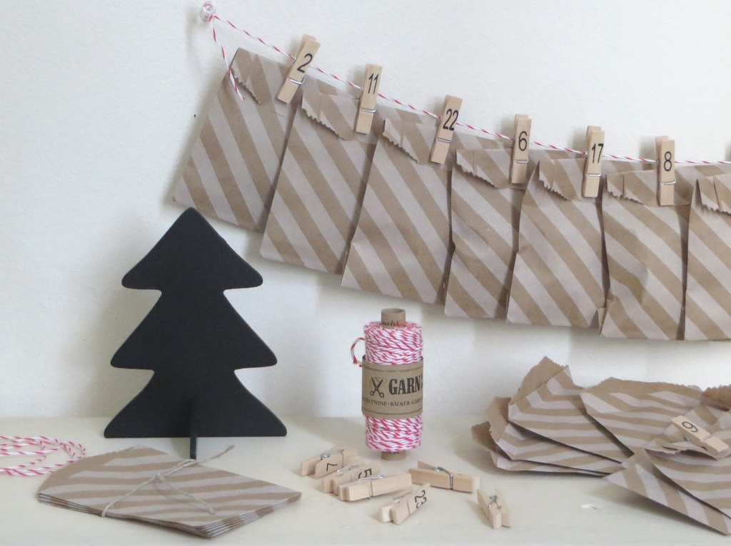 DIY : fabriquer un calendrier de l'avent - Joli Place