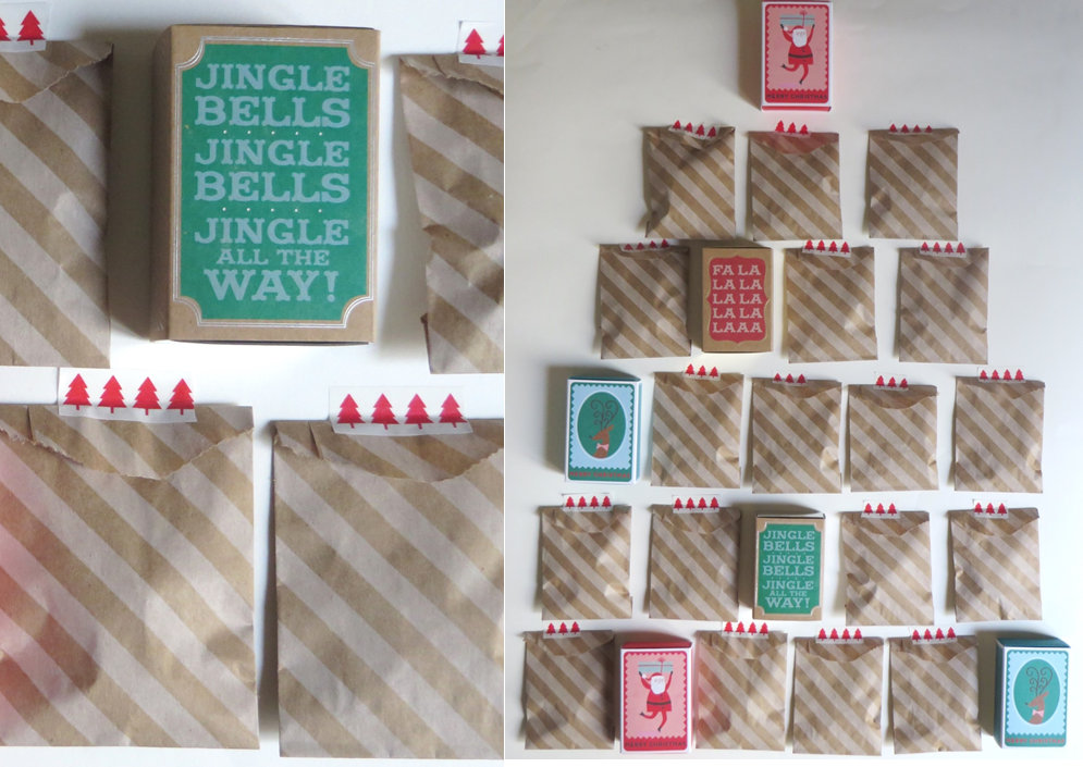 DIY : fabriquer un calendrier de l'avent - Joli Place