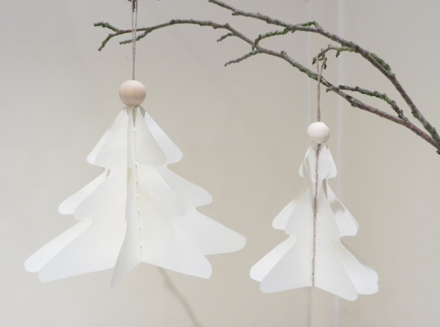 DIY : des ornements de Noël en papier - Joli Place