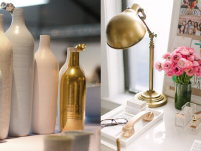 touche d'or dans la déco