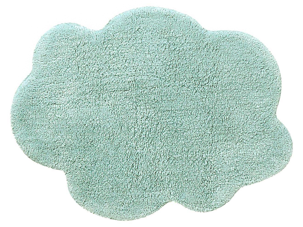 tapis nuage vert