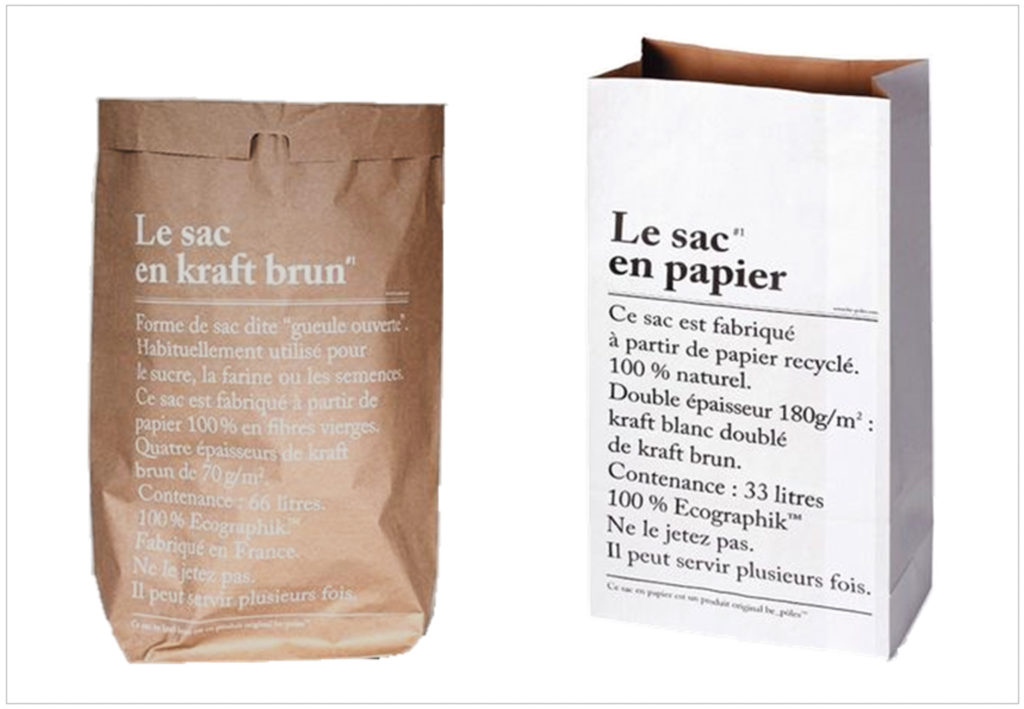 sac en papier be poles