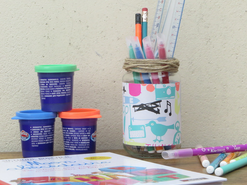 pot à crayon DIY