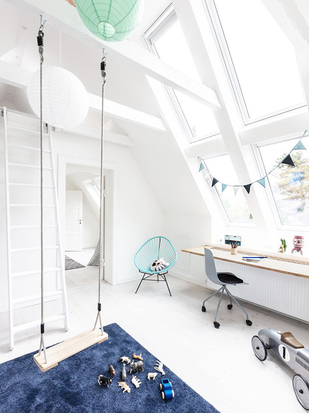 Une Balancoire Dans La Chambre Des Kids