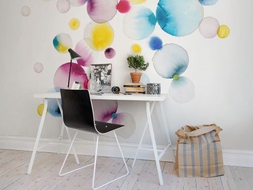 déco aquarelle