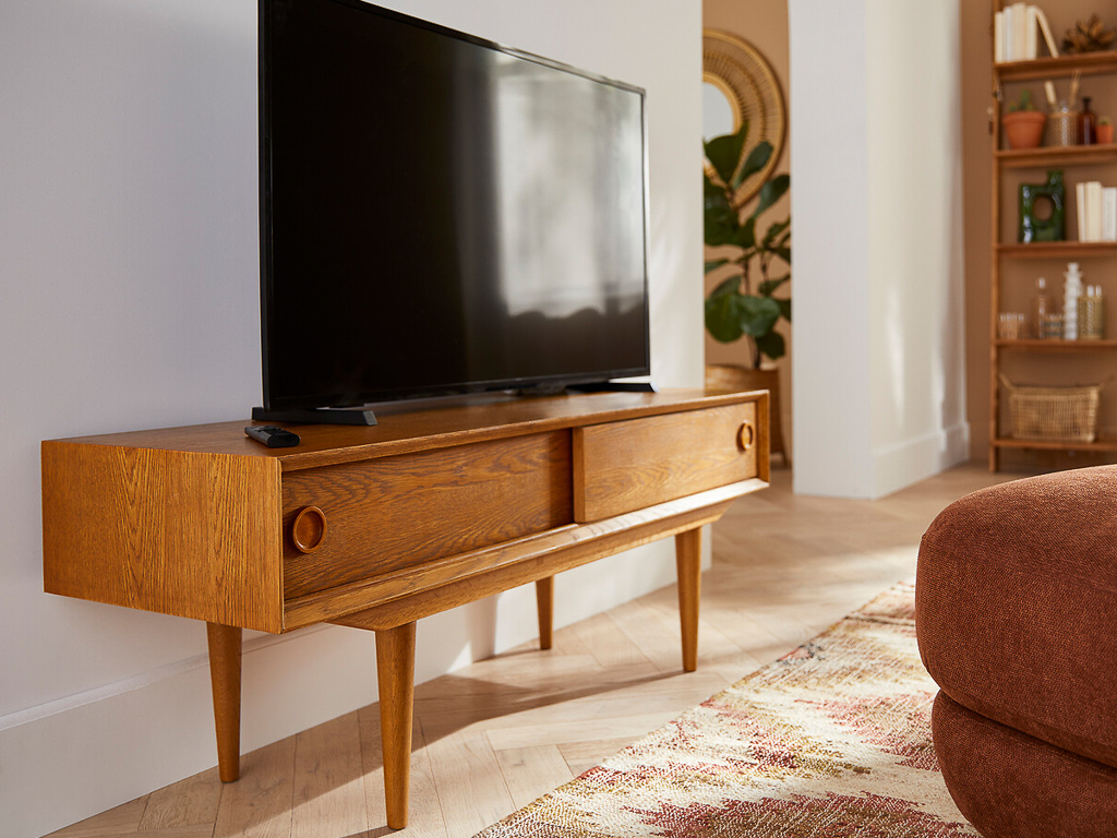meuble tv vintage années 50 60