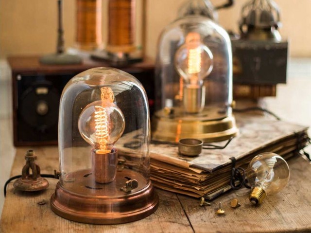 lampe cloche