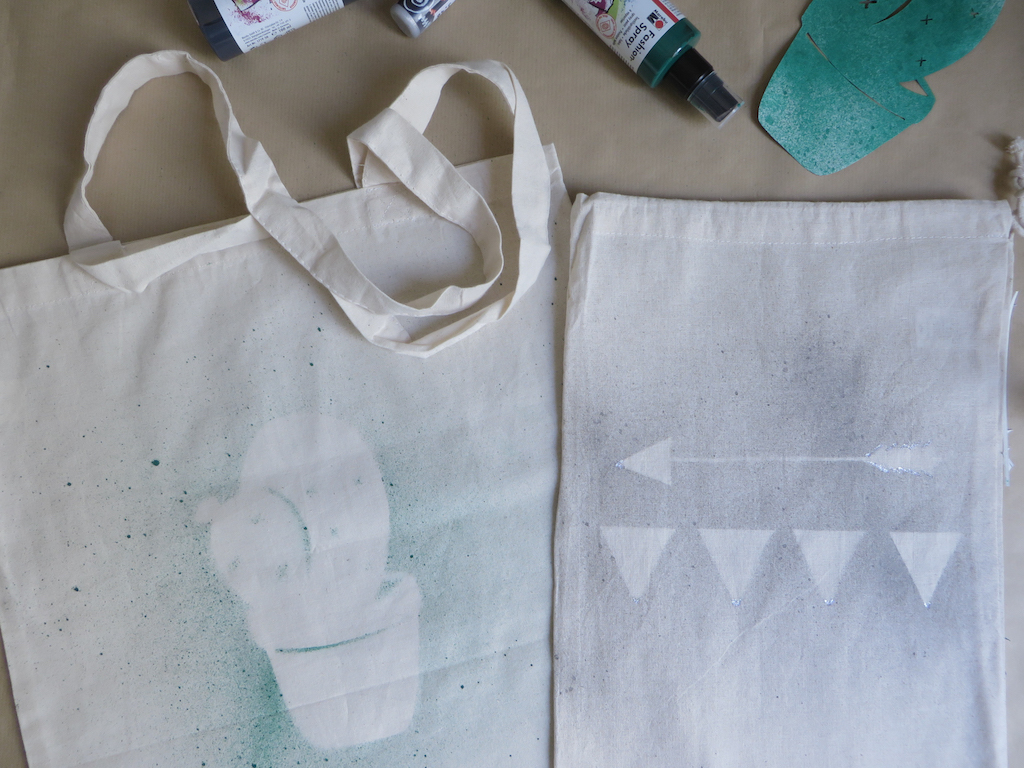 DIY personnaliser un tote bag avec de la peinture