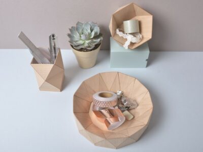Objets déco en bois