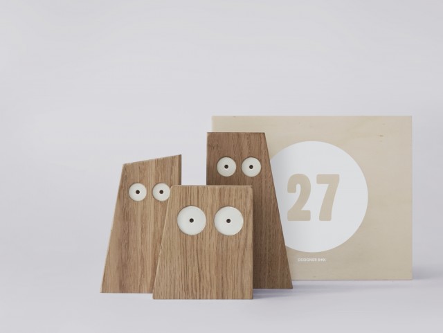 chouettes en bois design