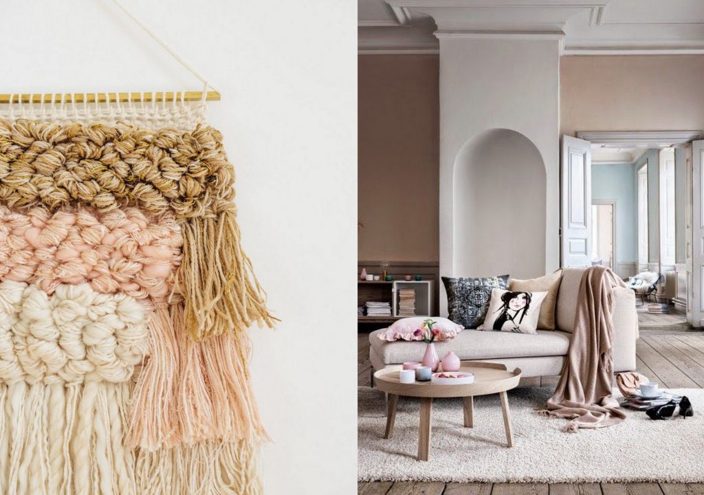 Déco couleur blush