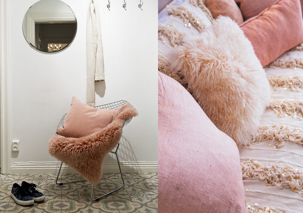 Déco couleur blush