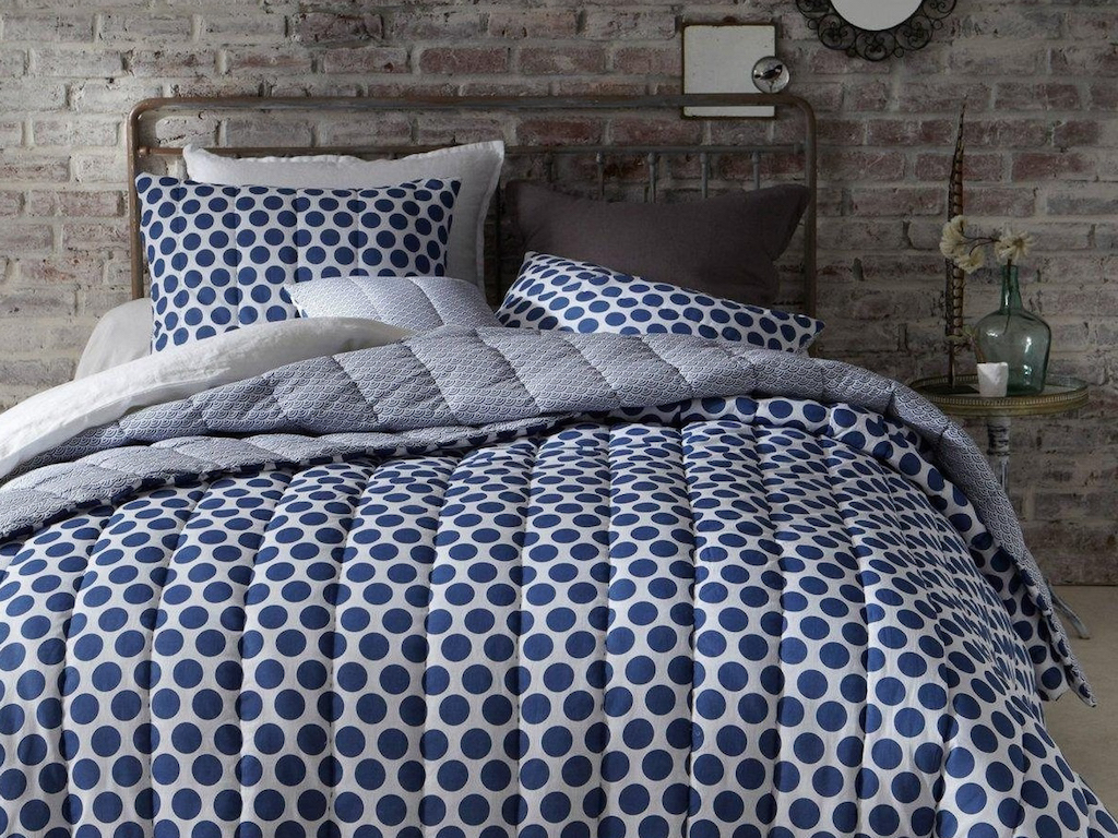 chambre bleu marine