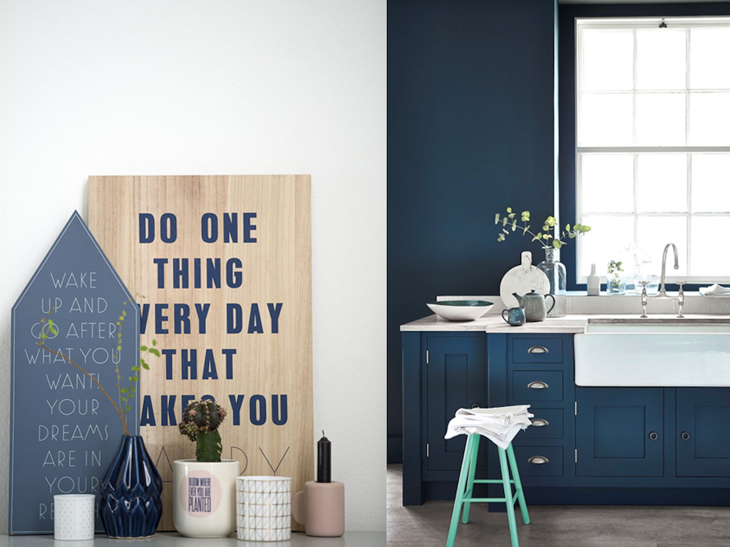 déco bleu marine
