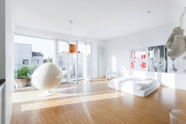 Loft blanc à Berlin