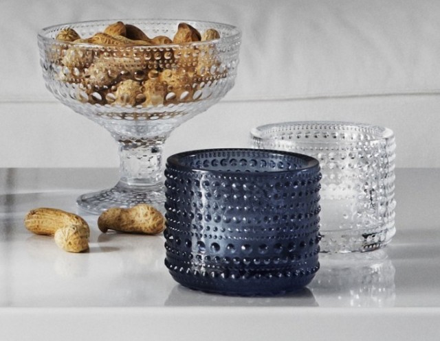 Vaisselle design scandinave en verre