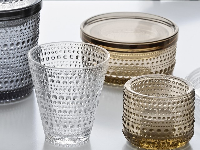 Vaisselle design scandinave en verre