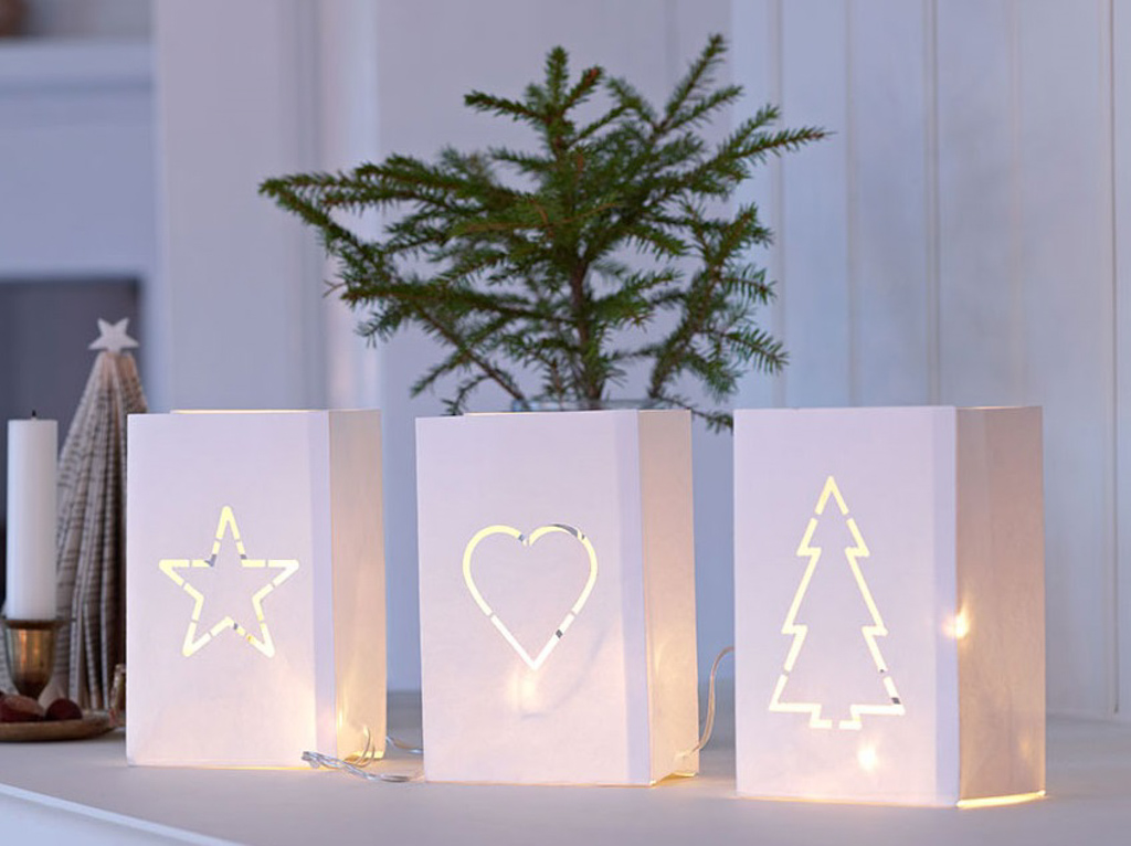 déco de noël bougies