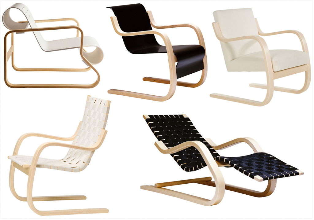 Fauteuils Alvar Aalto