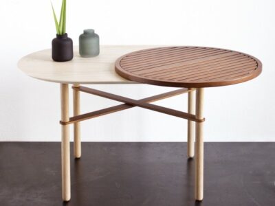 Table basse forme géométrique