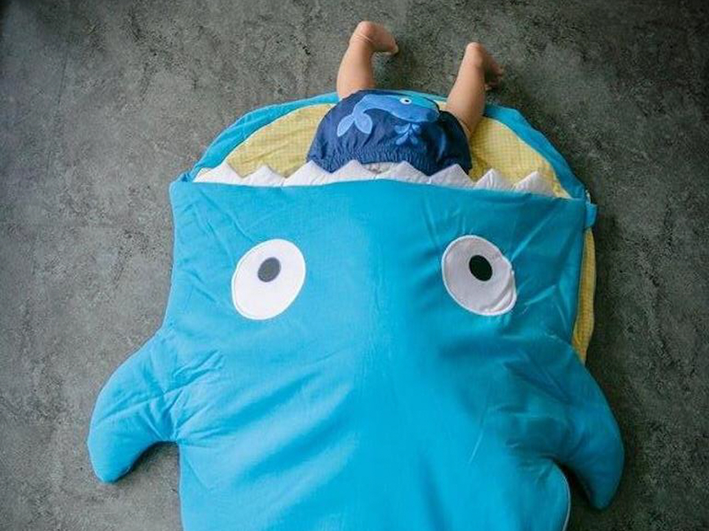 sac de couchage poisson enfant