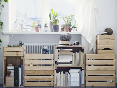 DIY caisses en bois Ikea