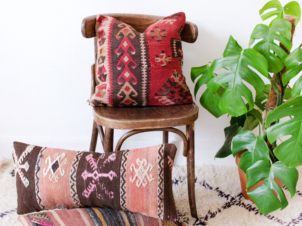 Coussin kilim