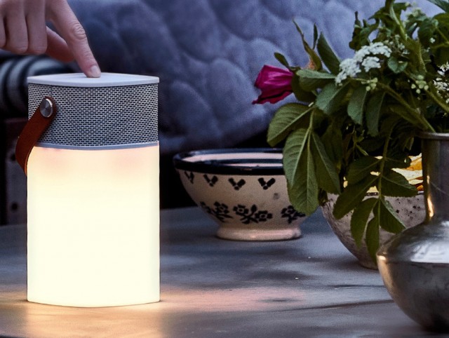 Enceinte bluetooth lumineuse