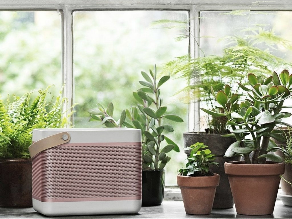 Enceinte bluetooth rose