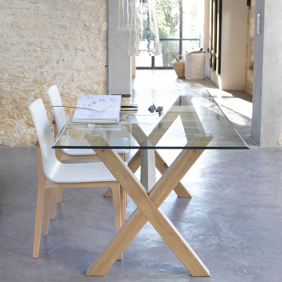 pièce à vivre beige et gris