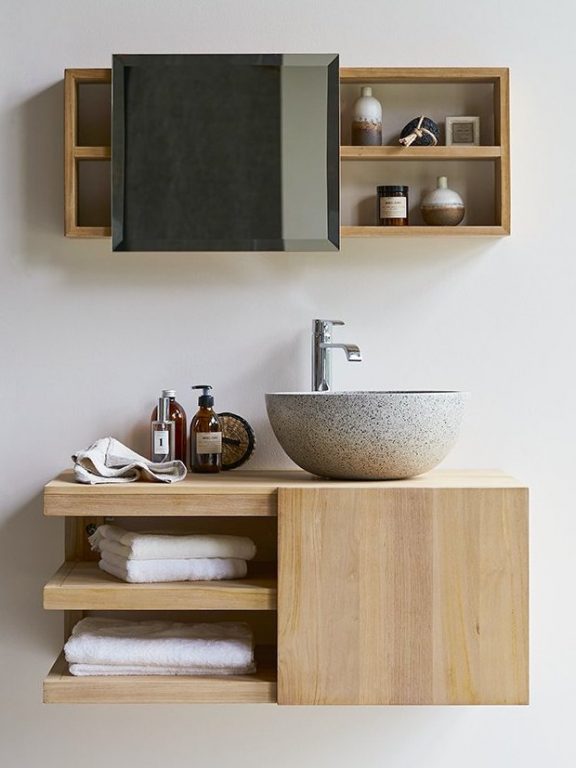 10 beaux meubles sous vasque en bois