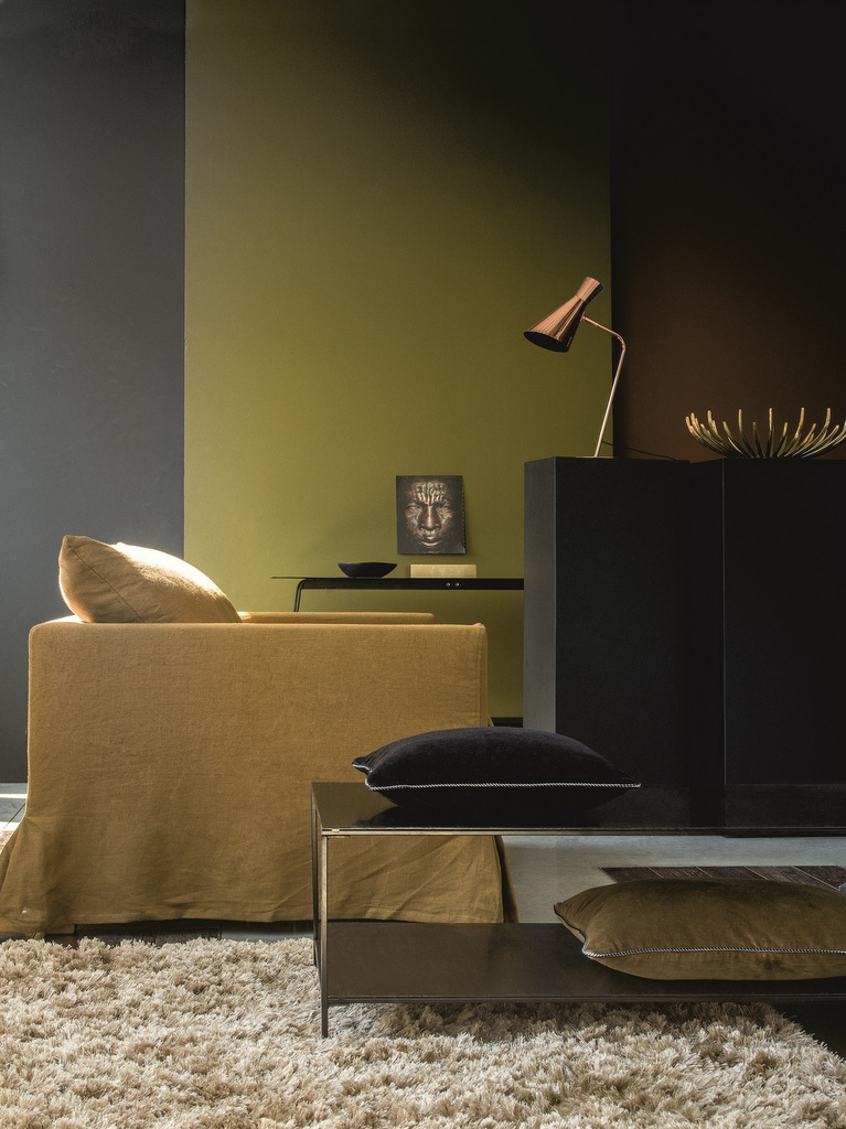 12 salons avec un canapé jaune - Joli Place