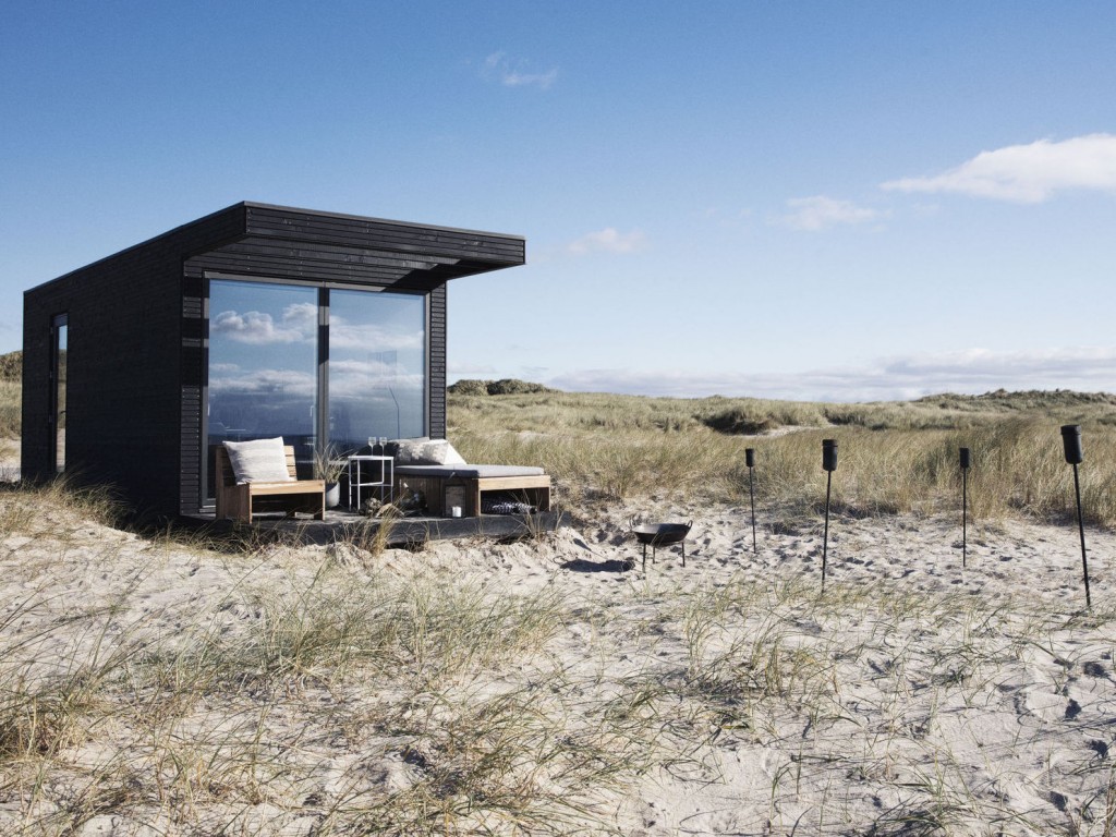 cabanon sur la plage