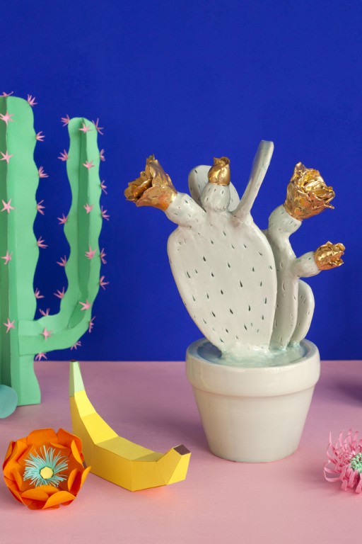 cactus en céramique
