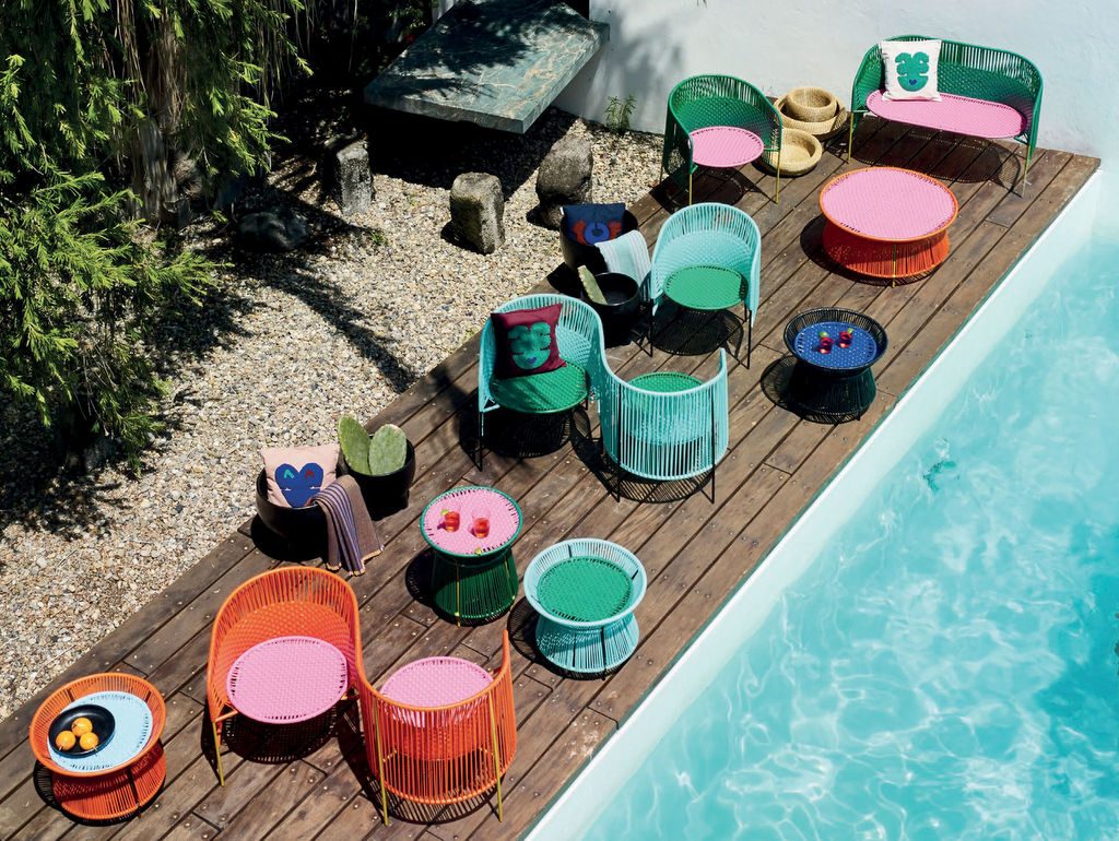 Du mobilier de jardin en scoubidou - Joli Place