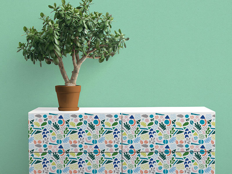 Déco inspirée des découpages de Matisse