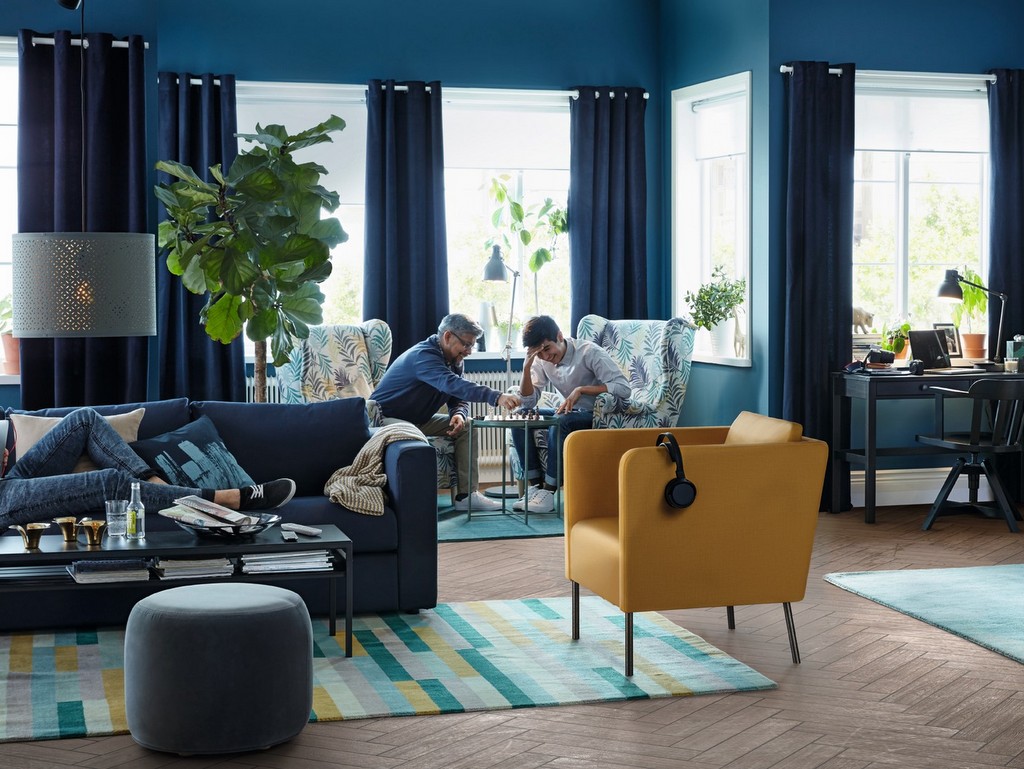déco bleu marine
