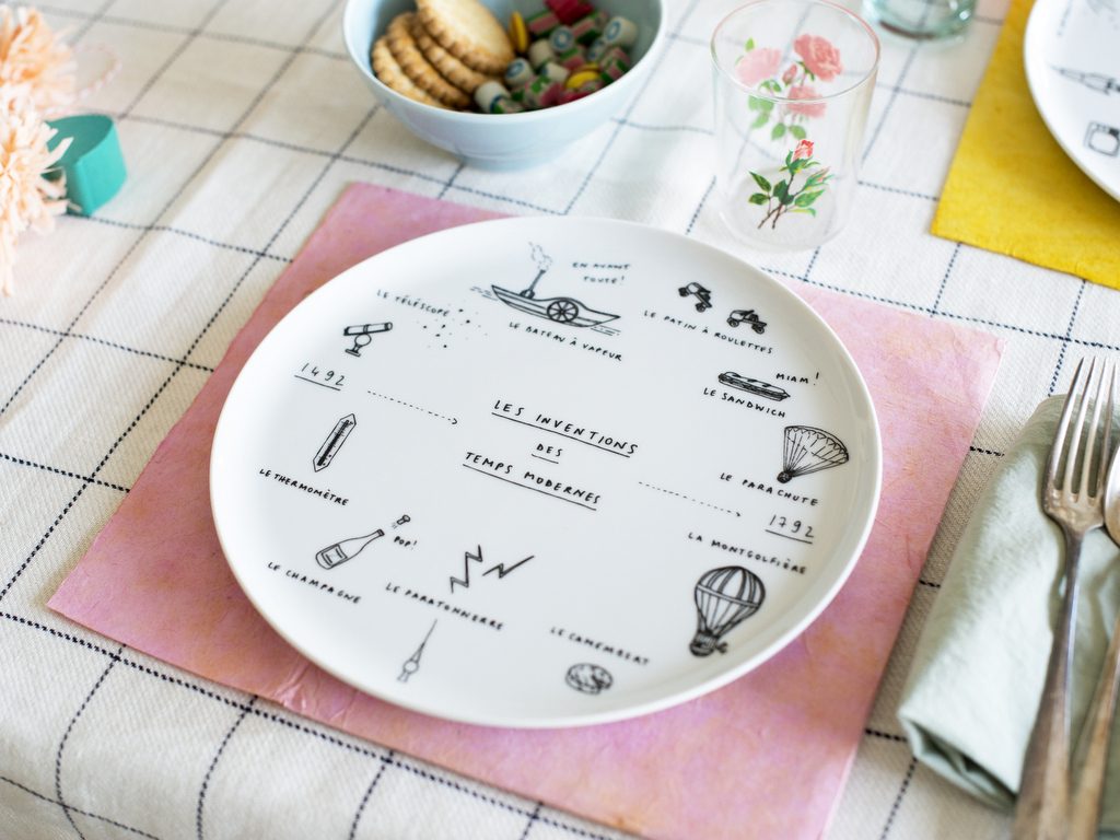 assiette parlante enfant