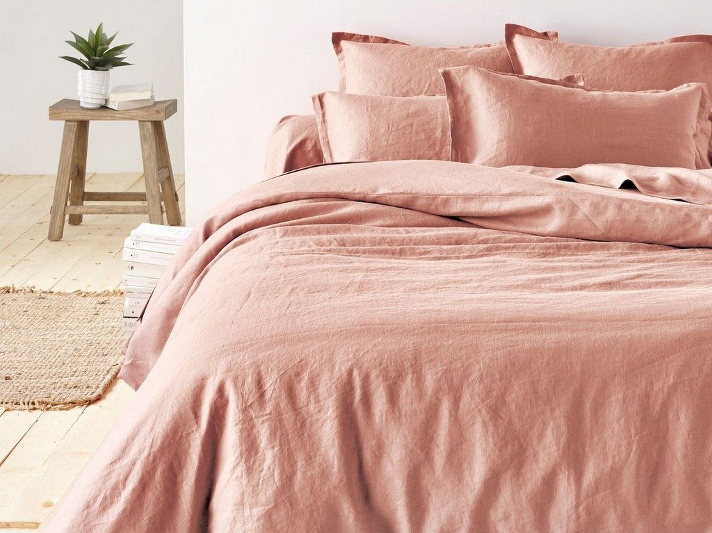 chambre rose blush