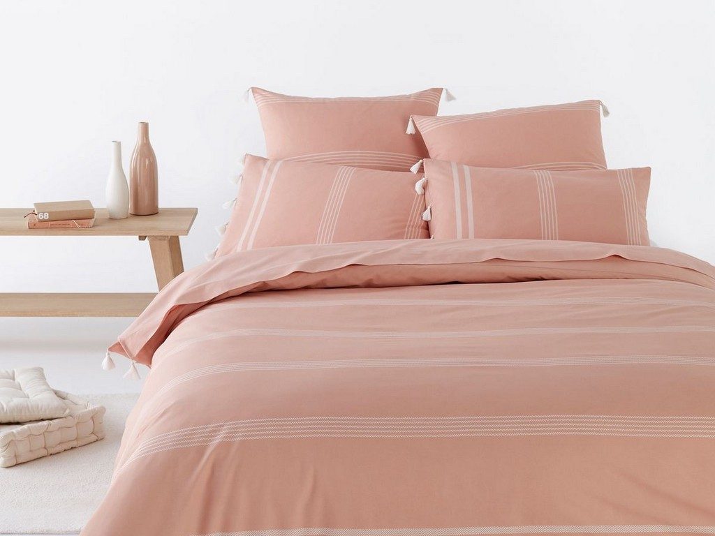 chambre rose blush