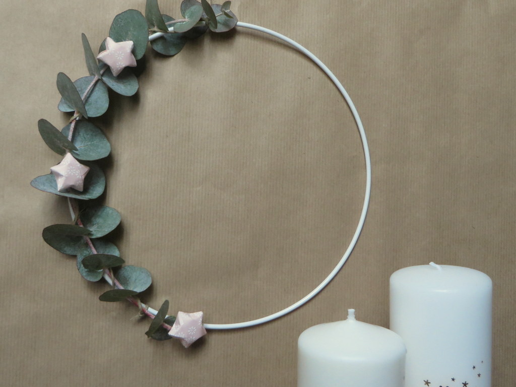 couronne en eucalyptus